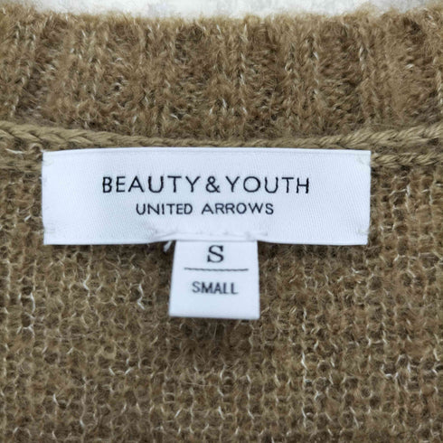 ビューティーアンドユースユナイテッドアローズ BEAUTY & YOUTH UNITED ARROWS アルパカ シャギー Vネック ニット メンズ JPN:S