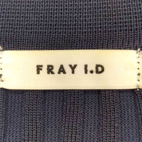フレイアイディー FRAY I.D 25SS オープンカラーポロニット レディース ONE SIZE