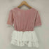 リリーブラウン Lily Brown 26SS ベロアペプラムフリルトップス レディース ONE SIZE