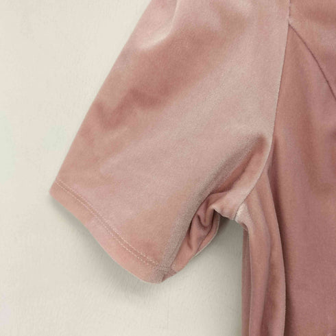 リリーブラウン Lily Brown 26SS ベロアペプラムフリルトップス レディース ONE SIZE