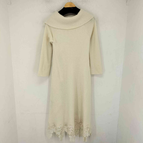 フレイアイディー FRAY I.D 25AW フォックスウールレースヘムワンピース レディース 0