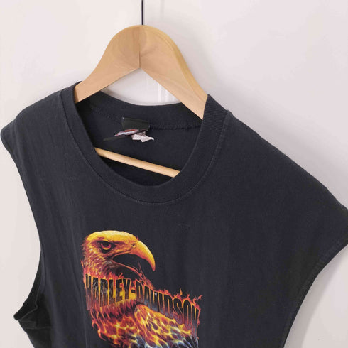 ハーレーダビッドソン HARLEY-DAVIDSON フロントプリント タンクトップ シャツ メンズ import:XXL