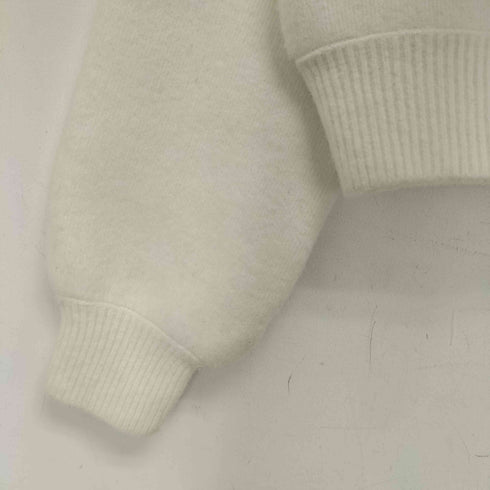 スナイデル snidel 25AW Sustainable ファー付きニットパーカー レディース ONE SIZE