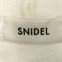 スナイデル snidel 25AW Sustainable ファー付きニットパーカー レディース ONE SIZE