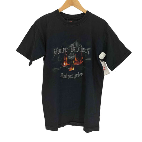 ハーレーダビッドソン HARLEY-DAVIDSON ロゴ アニマル 両面プリント S/S クルーネック Tシャツ メンズ