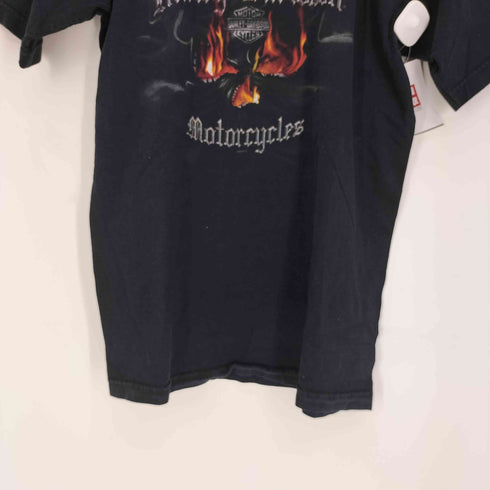 ハーレーダビッドソン HARLEY-DAVIDSON ロゴ アニマル 両面プリント S/S クルーネック Tシャツ メンズ