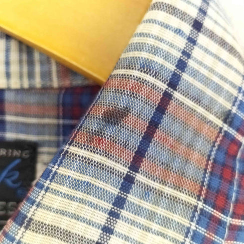 マーベリック MAVERICK 70-80s S/S ウエスタン チェックシャツ メンズ 14 1/2