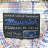 マーベリック MAVERICK 70-80s S/S ウエスタン チェックシャツ メンズ 14 1/2