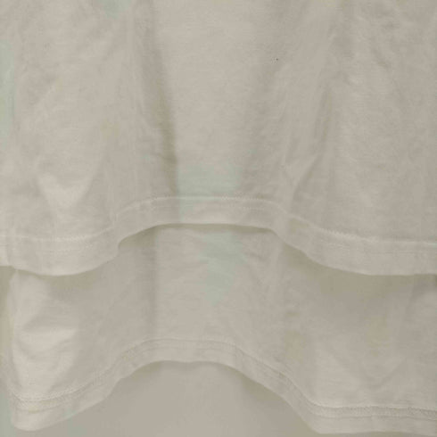 レディラックルカ LADY LUCK LUCA 23SS ラインチュールフリルTシャツ 袖チュール クルーネック プルオーバー レディース