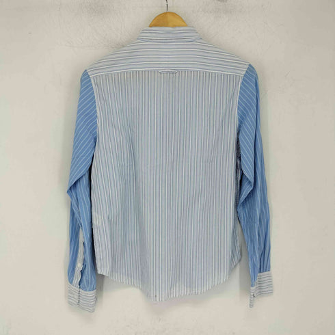 three stones throw クレイジーパターン ストライプシャツ メンズ JPN:M