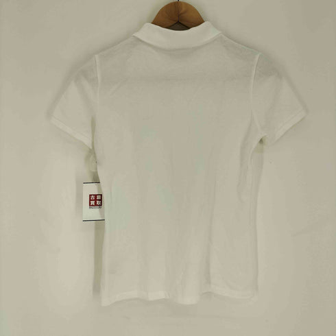 ラコステ LACOSTE SLIM FIT ロゴパッチ S/S ポロシャツ レディース US:36
