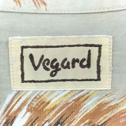 Vegard フェザー オープンカラー アロハシャツ ビッグサイス メンズ 3L