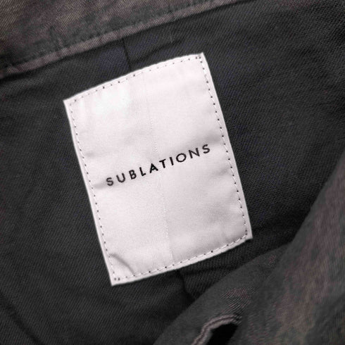 サブレーションズ SUBLATIONS GARMENT DYED WRAP GURKHA SKIRT .15 レディース FREE