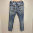 アルマーニジーンズ ARMANI JEANS ケミカルウォッシュ スクラッチ加工 ダメージ デニム パンツ メンズ 31