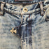 アルマーニジーンズ ARMANI JEANS ケミカルウォッシュ スクラッチ加工 ダメージ デニム パンツ メンズ 31