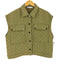 ザラ ZARA DIAMOND QUILTED GILET レディース import:S