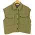 ザラ ZARA DIAMOND QUILTED GILET レディース import:S