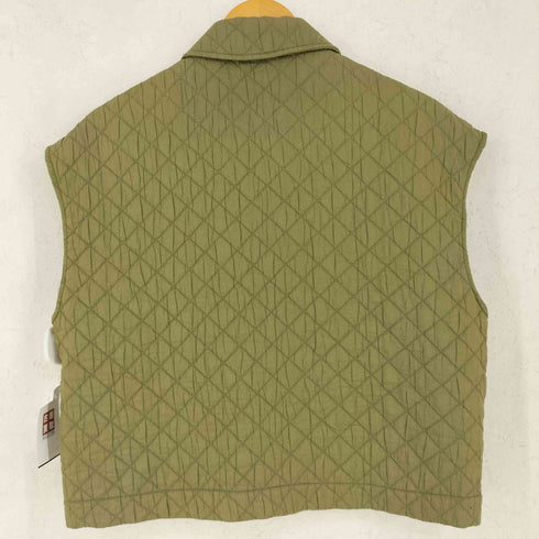 ザラ ZARA DIAMOND QUILTED GILET レディース import:S