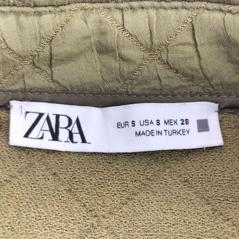 ザラ ZARA DIAMOND QUILTED GILET レディース import:S