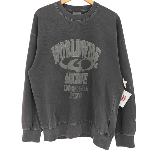 Codegraphy 24aw PIGMENT WORLDWIDE ARC OVER FIT SWEATSHIRT メンズ M