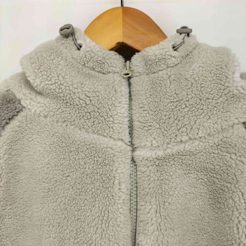 ザラ ZARA カラーブロック ボアジャケット メンズ XL