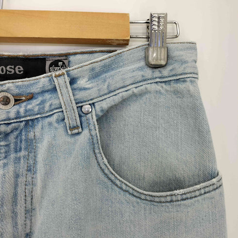 リーバイス Levis 90s 99年製造 SILVERTAB loose USA製 ボタン裏刻印513 ワイドデニム メンズ W30L34