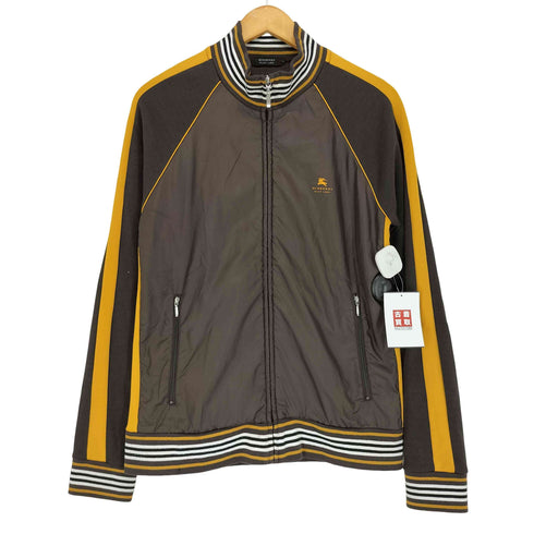 バーバリーブラックレーベル BURBERRY BLACK LABEL ロゴプリント トラックジャケット メンズ 2