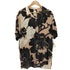 ザラ ZARA レーヨン オープンカラー S/S シャツ メンズ import:XL