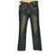 LOLITA JEANS フェード ハチノス ステッチデザインストレートデニムパンツ Y2K レディース 28