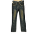 LOLITA JEANS フェード ハチノス ステッチデザインストレートデニムパンツ Y2K レディース 28