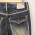 LOLITA JEANS フェード ハチノス ステッチデザインストレートデニムパンツ Y2K レディース 28