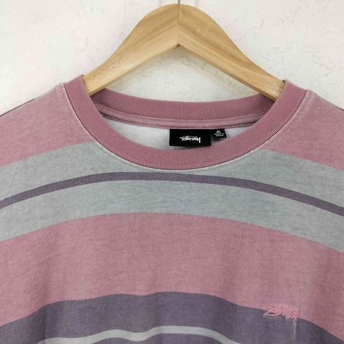ステューシー Stussy Faded Striped Crew メンズ M