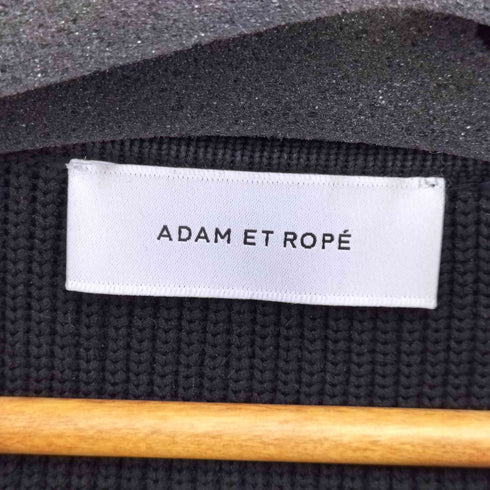 アダムエロペ Adam et Rope ポロニットリラックスカーディガン レディース FREE