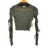ラグアジェム LAGUA GEM FLOR LACE SLEEVE HOLE トップス レディース