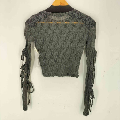 ラグアジェム LAGUA GEM FLOR LACE SLEEVE HOLE トップス レディース