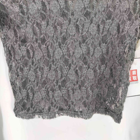 ラグアジェム LAGUA GEM FLOR LACE SLEEVE HOLE トップス レディース