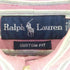 ラルフローレン RALPH LAUREN 90s CUSTOM FIT ポニー刺繍 ストライプレギュラーカラー 長袖シャツ メンズ import:XS