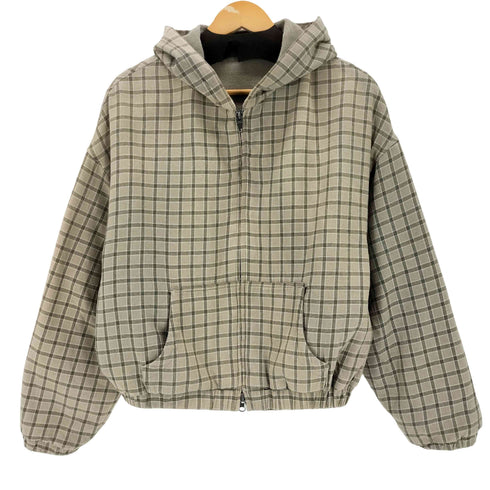 ザラマン ZARA MAN CHECK BOXY FIT JACKET メンズ