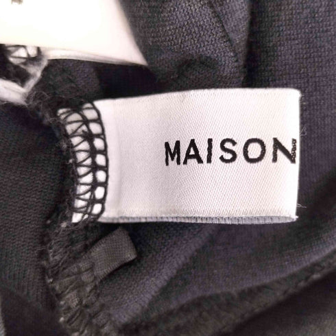 メゾンスペシャル MAISON SPECIAL アシメパイルボディスーツ レディース FREE