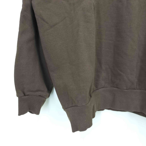 ケボズ KEboz WAPPEN SWEAT ワンポイント ロゴ クルーネック スウェット メンズ import:L