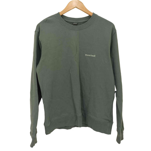 モンベル mont bell ウォッシュアウト コットン スウェットシャツ メンズ JPN:M