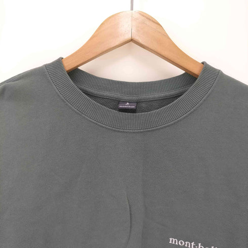 モンベル mont bell ウォッシュアウト コットン スウェットシャツ メンズ JPN:M
