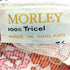 MORLEY 花柄 メッシュ マルチカラーハーフジップ レディース 36