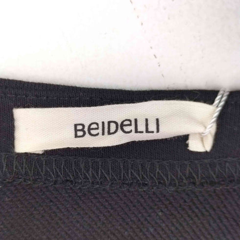 BelDeLLI ベルトデザイン レタリング スウェット レディース