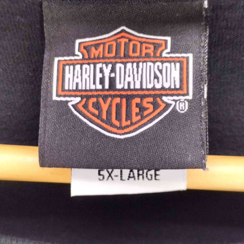 ハーレーダビッドソン HARLEY-DAVIDSON コピーライト2008 USA製 両面プリントTシャツ メンズ 5XL