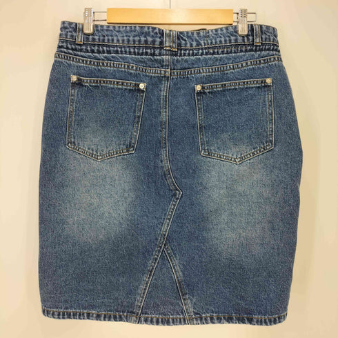 PARTIMENTO WOMAN デニム タック スカート レディース M