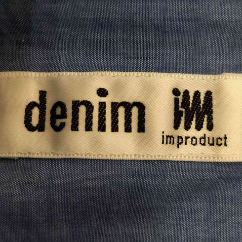 アイムプロダクトイッセイミヤケ im product ISSEY MIYAKE 90S DENIM スキッパー プルオーバーシャツ メンズ JPN:L