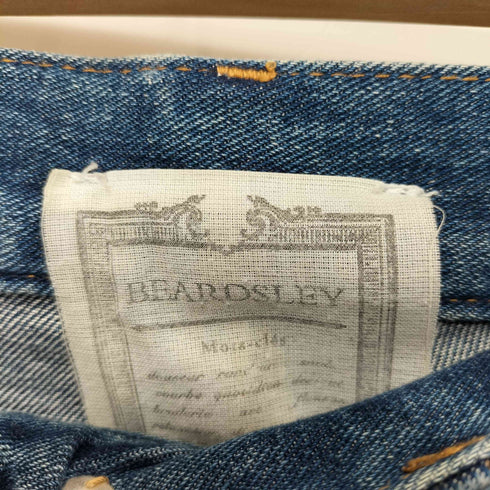 ビアズリー BEARDSLEY アシンメトリーデザイン ワイルドデニムパンツ レディース JPN:0