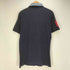 トミーヒルフィガー TOMMY HILFIGER ロゴ刺繍 ワッペン エンブレム 2枚襟 鹿の子 ポロシャツ メンズ import:XL