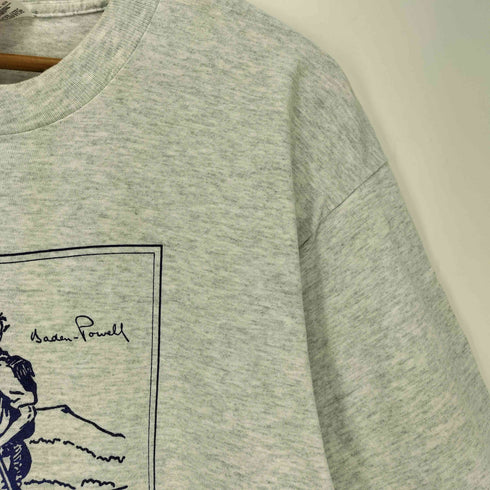 フルーツオブザルーム FRUIT OF THE LOOM 90S USA製 シングルステッチ プリント Tシャツ 1994 KUJU OITA メンズ import:L